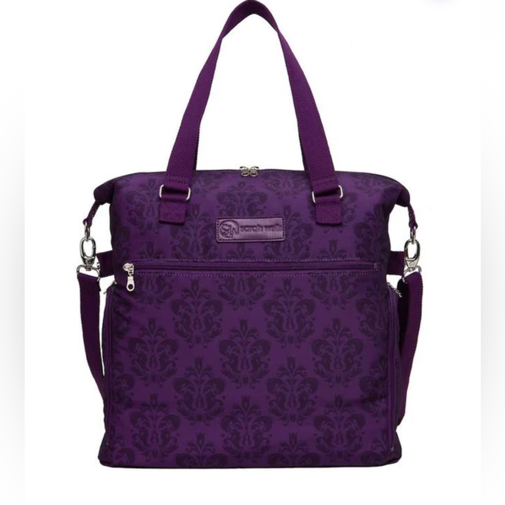 Sarah Wells Lizzy Breast Pump Bag (Damask)